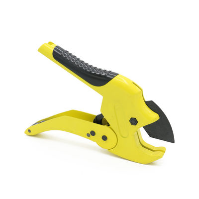 Manual Hdpe Ppr Pvc Pipe Cutter HT208 Yellow Color